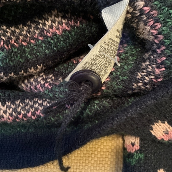 THE GREAT Bloom Lodge Cardigan size 2 Navy - Picture 11 of 11